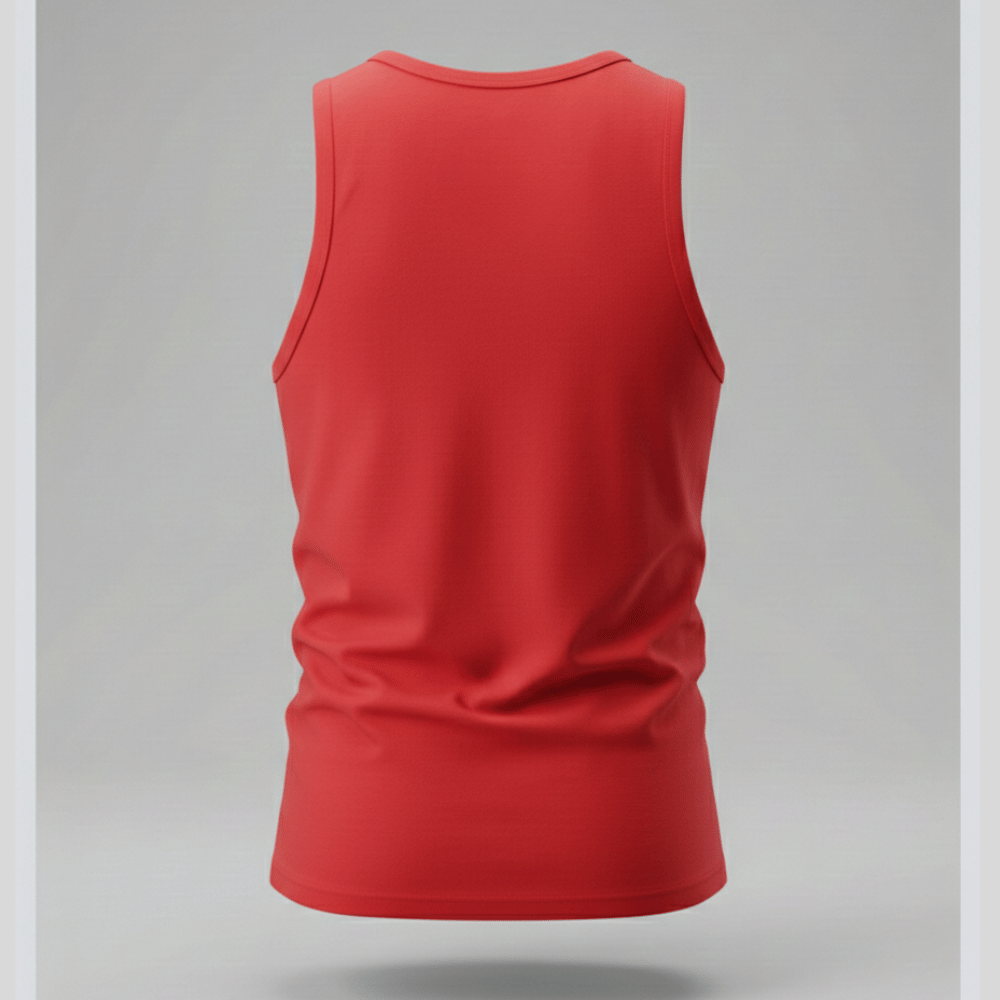 Goodwearr Men's Essential Core Tank Top - Power Red