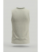 Goodwearr Men's Textured Olive Performance Tank Top