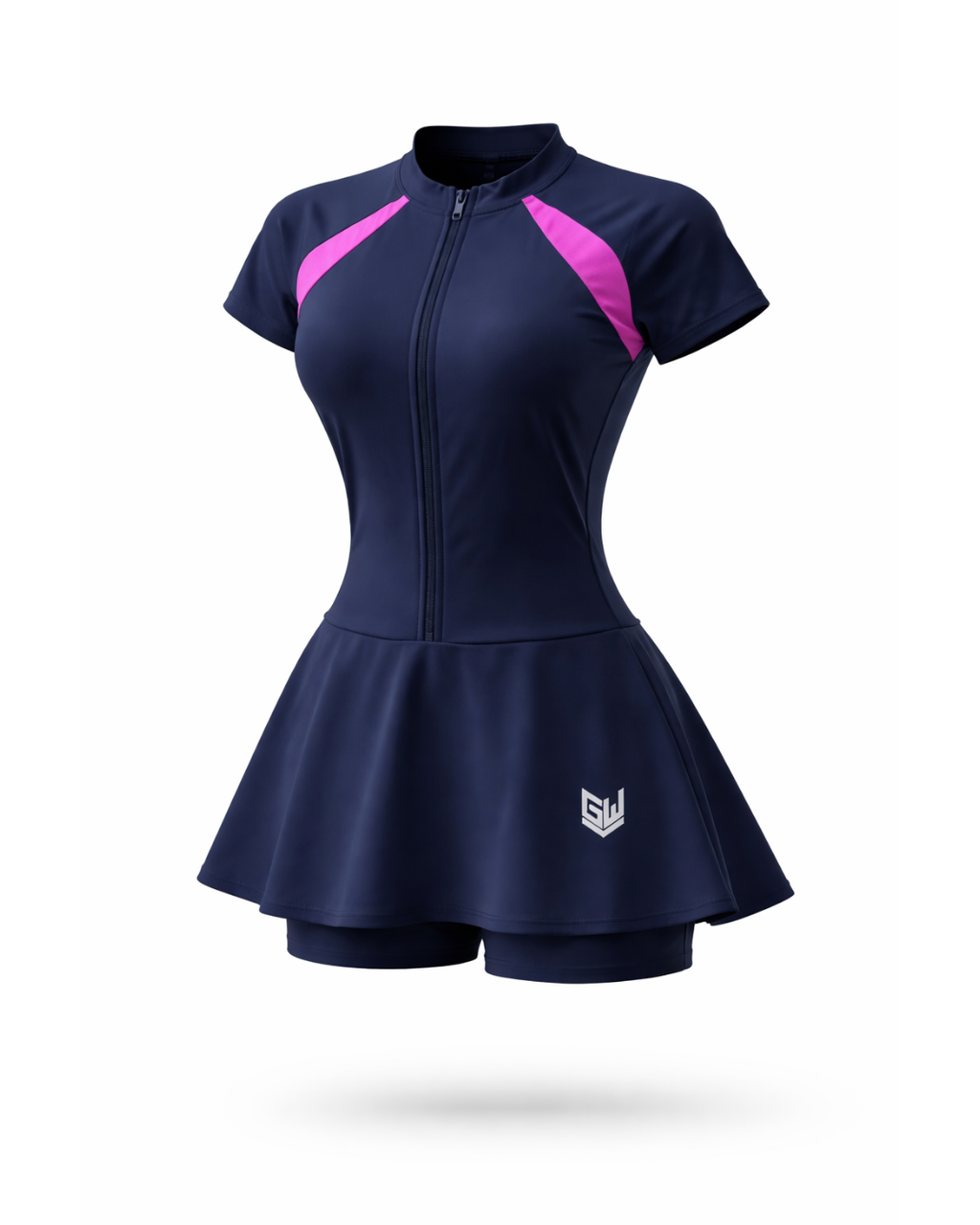 SHORT NAVY SWIMSUIT