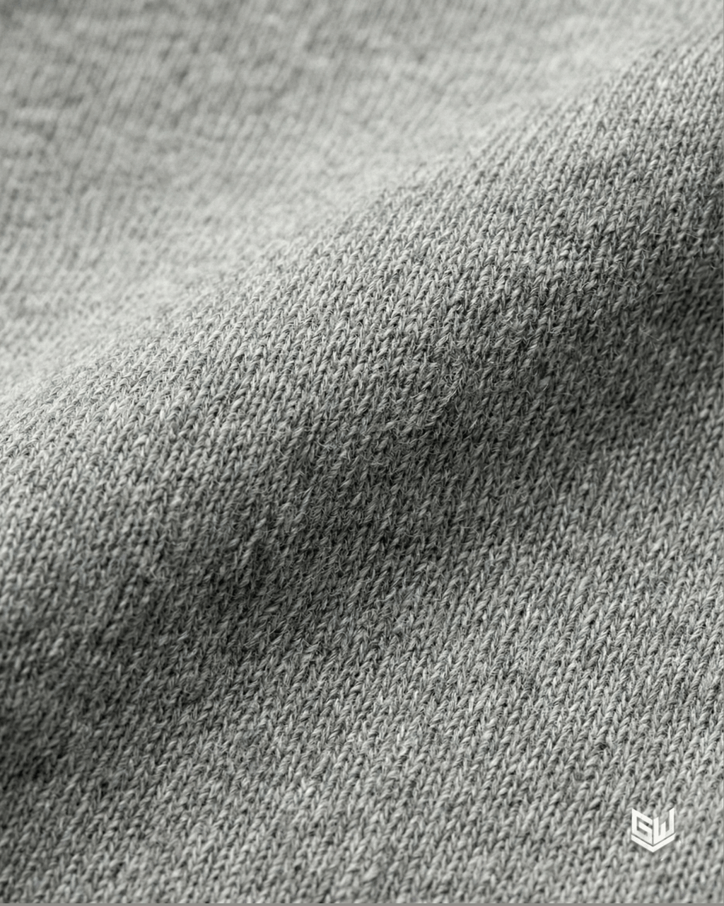 Goodwearr Men's Textured Grey Performance T-Shirt