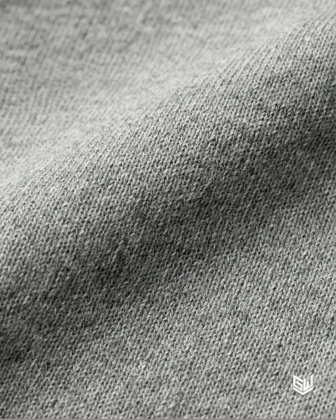 Goodwearr Men's Textured Grey Performance T-Shirt