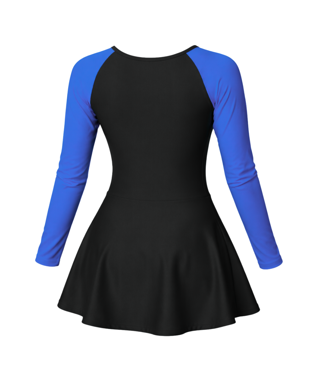 full sleeve blue swimsuit