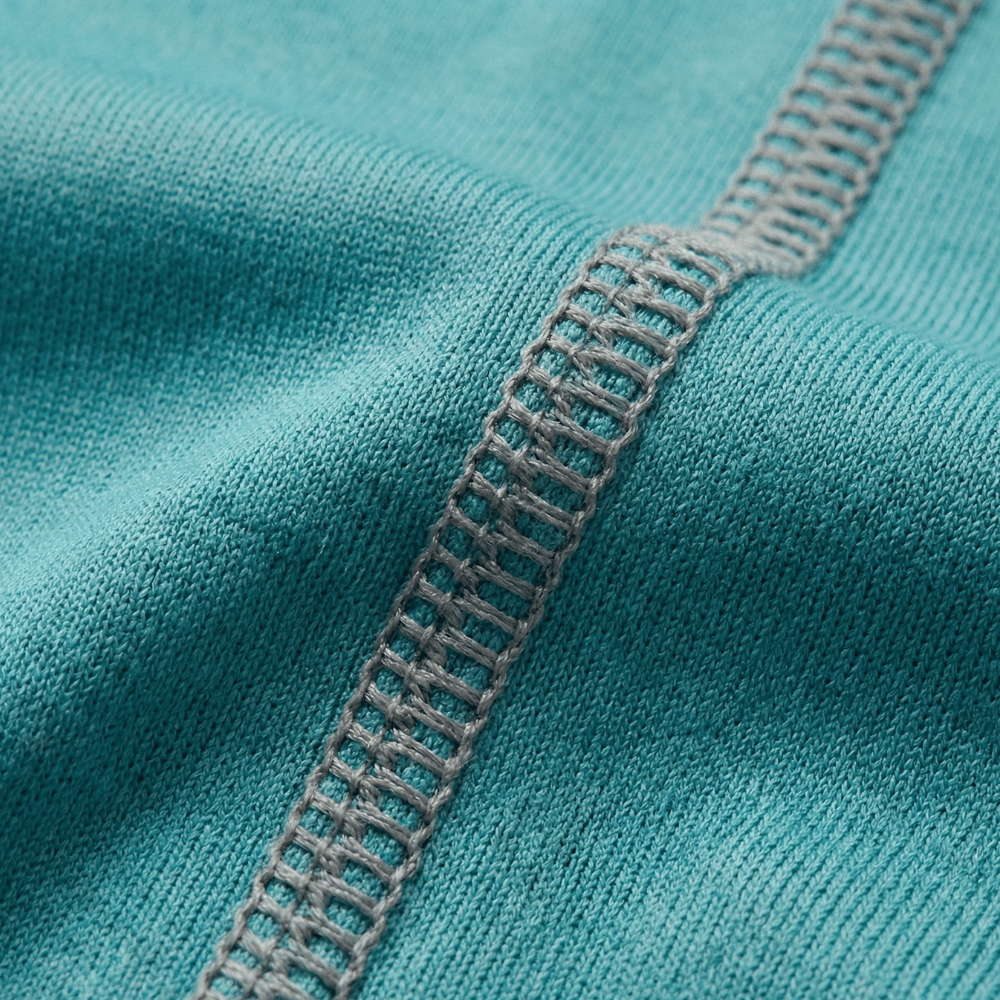 Goodwearr Performance Crush Lycra Active Tee - Ocean Teal